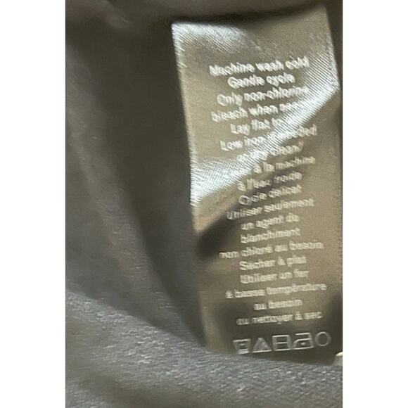 Rag & Bone New York Jean Women's Cut Out Short Sleeves Top Sweater X Small Black - Picture 4 of 7